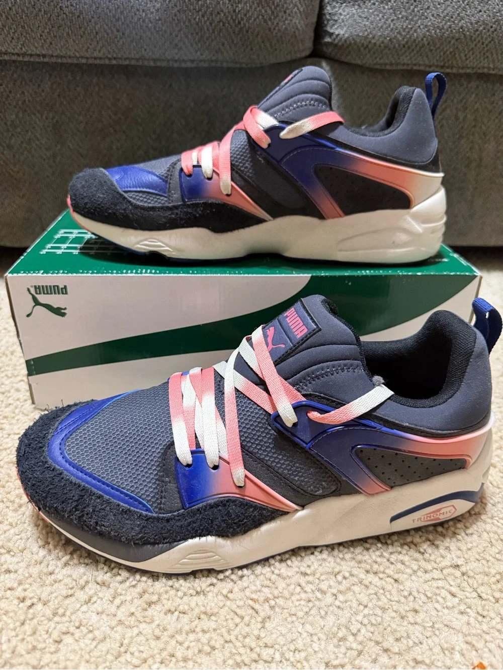 PUMA Blaze of Glory Psychedelic Pack Men's Shoes Sneakers 387576 02 New